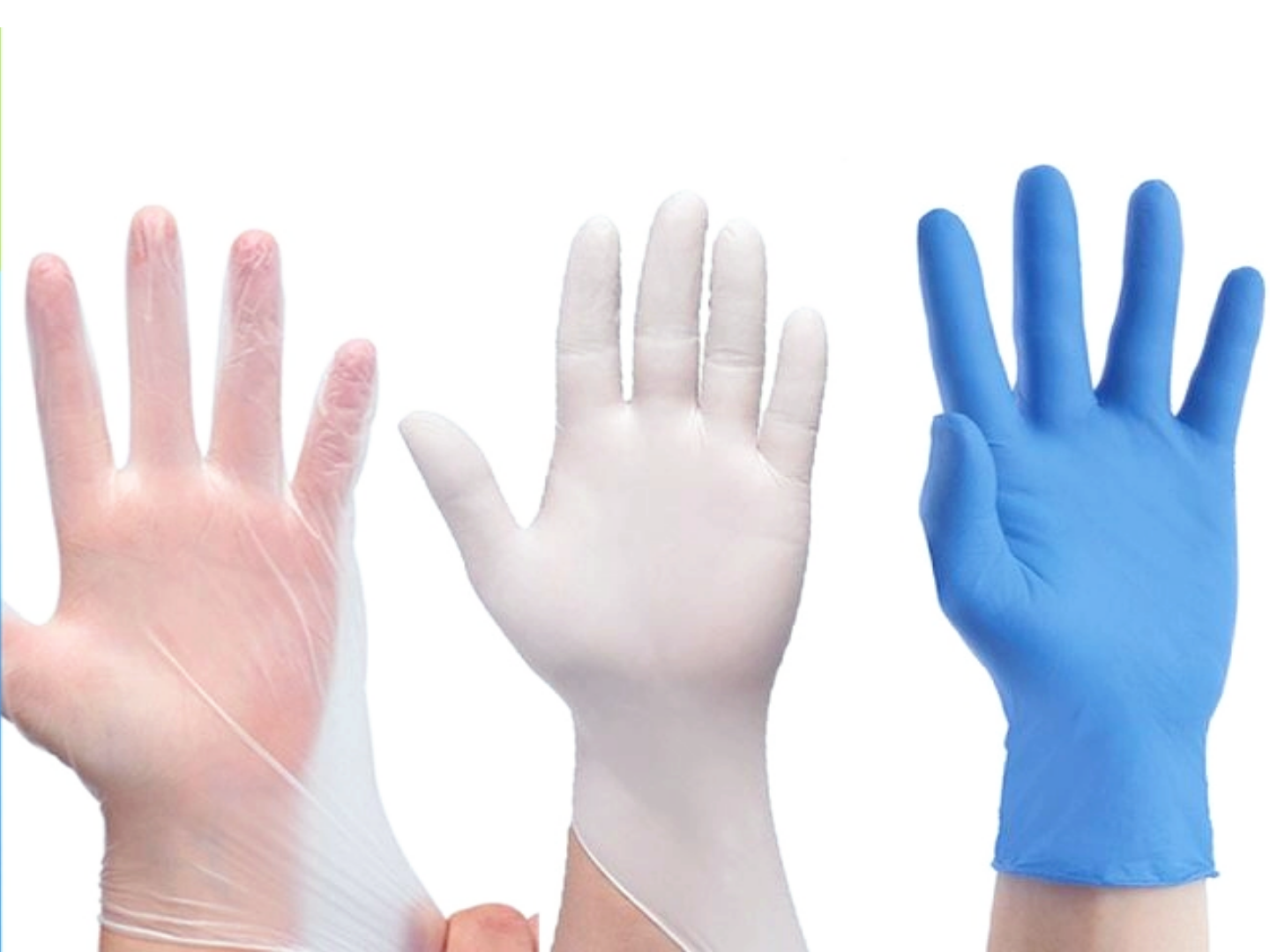 了解不同手套类型：乳胶、PVC和丁腈手套的选择指南