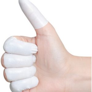 白色手指套