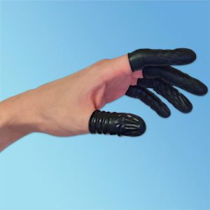 防静电/导电黑色乳胶指套