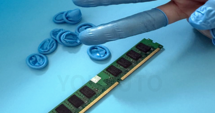 马来西亚进口丁腈无硫无氯无卤无硅手指套F008